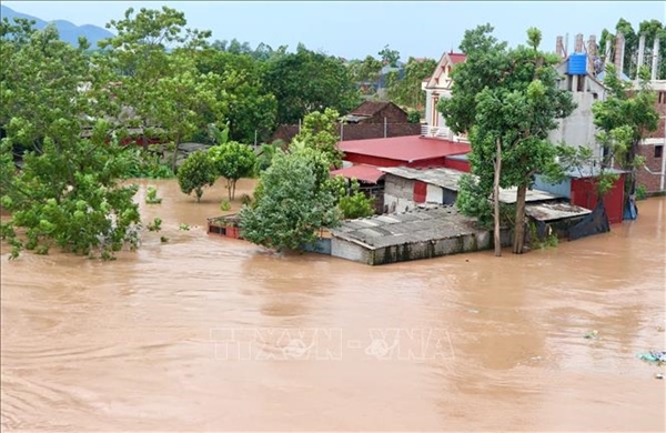 Mực nước nhiều sông tại Bắc Ninh vượt báo động III