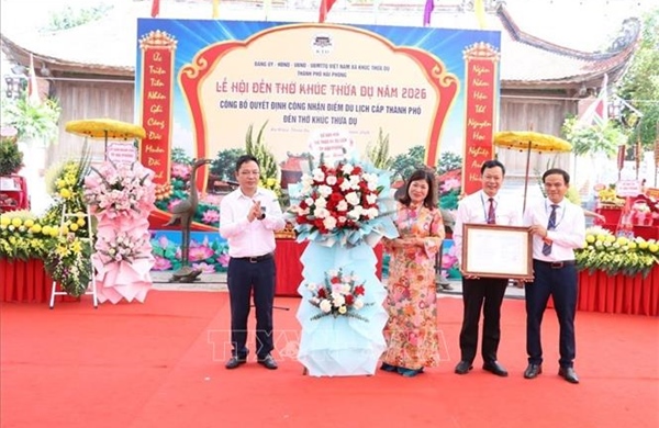 Hải Phòng: Tri ân công lao Anh hùng dân tộc Khúc Thừa Dụ