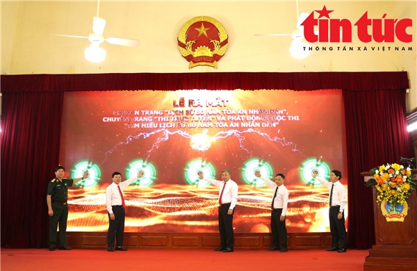Nhiều hoạt động ý nghĩa hướng tới kỷ niệm 80 năm ngành Toà án