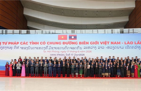 Hội nghị tư pháp các tỉnh có chung đường biên giới Việt Nam - Lào mở rộng lần thứ 7
