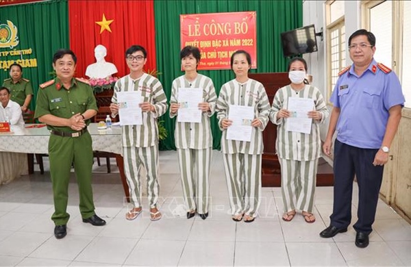 Kiểm sát đặc xá bảo đảm đúng đối tượng, đúng pháp luật