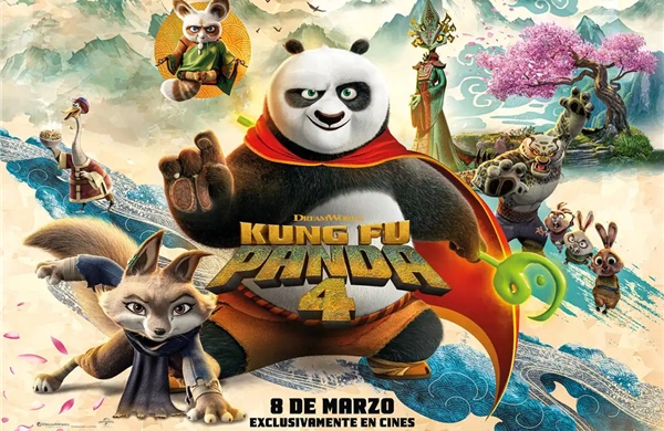 'Kung Fu Panda 4' trụ vững ngôi đầu phòng vé tại Bắc Mỹ 