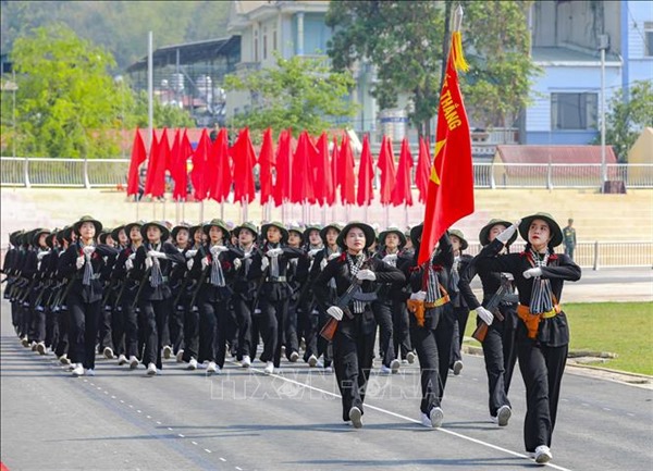 70 năm Chiến thắng Điện Biên Phủ: Hợp luyện các khối diễu binh Quân đội