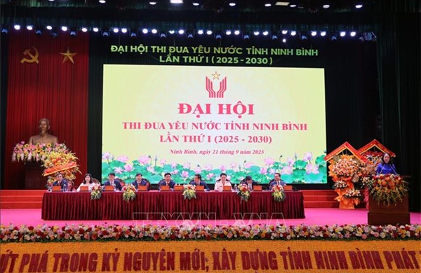 Phó Chủ tịch nước Võ Thị Ánh Xuân: Các phong trào thi đua tạo động lực mới để Ninh Bình phát triển