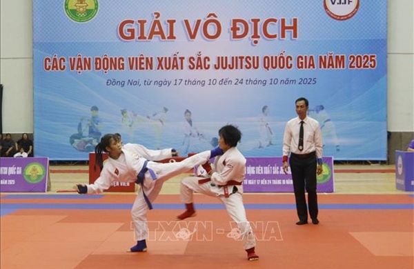Khai mạc Giải vô địch các vận động viên xuất sắc Jujitsu quốc gia năm 2025