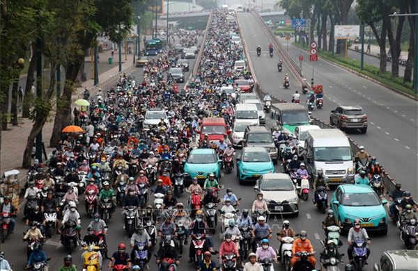 TP Hồ Chí Minh giảm ô nhiễm từ chuyển đổi phương tiện giao thông