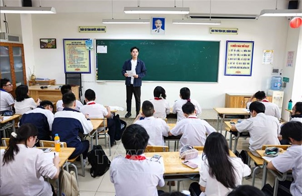 Các trường học ở Hà Nội duy trì ôn luyện linh hoạt, bám sát chương trình