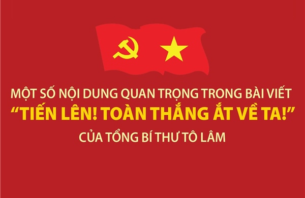 Một số nội dung quan trọng trong bài viết 'TIẾN LÊN! TOÀN THẮNG ẮT VỀ TA!'