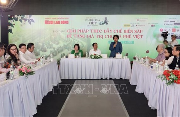 Thúc đẩy liên kết chế biến sâu, nâng giá trị cho cà phê Việt​