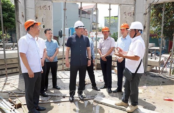 Nhà lắp ghép phục vụ tái định cư sân bay Gia Bình
