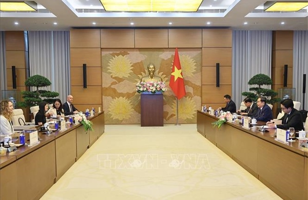 Chủ tịch Quốc hội Trần Thanh Mẫn tiếp Đại sứ Hoa Kỳ