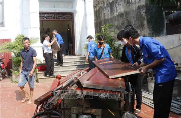 Tuổi trẻ đồng hành giải phóng mặt bằng Dự án Cảng hàng không quốc tế Gia Bình