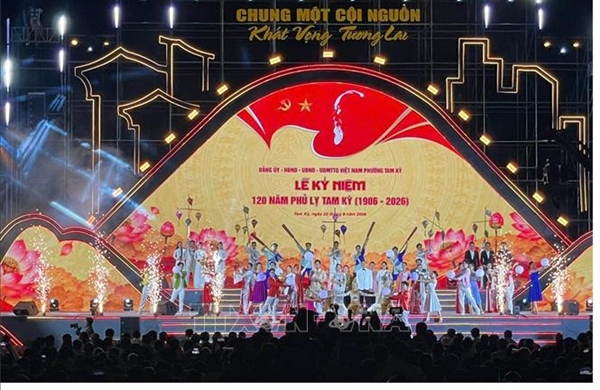 Kỷ niệm 120 năm phủ lỵ Tam Kỳ