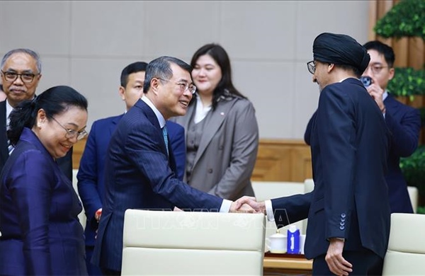 Thủ tướng Lê Minh Hưng tiếp Đại sứ các nước ASEAN