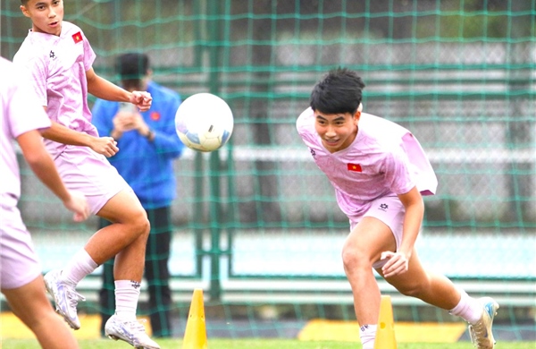 Cầu thủ trẻ Việt Nam tự tin trước thềm vòng loại giải U17 châu Á 2026