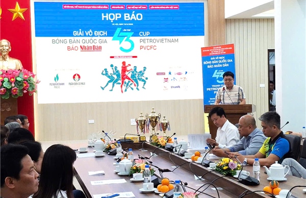 Giải vô địch Bóng bàn Quốc gia Báo Nhân Dân lần thứ 43 tranh cúp Petrovietnam