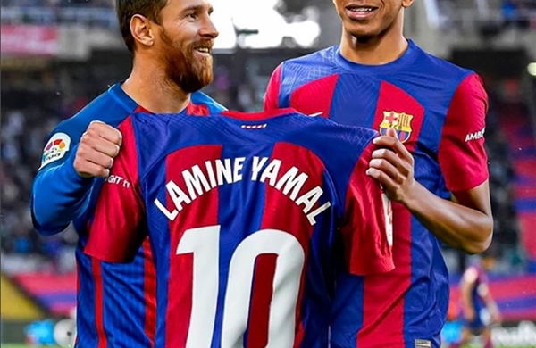 Yamal mang áo số 10 ở Barca: Vinh dự và áp lực