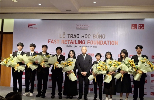 9 học sinh Việt Nam xuất sắc nhận học bổng toàn phần tại Nhật Bản