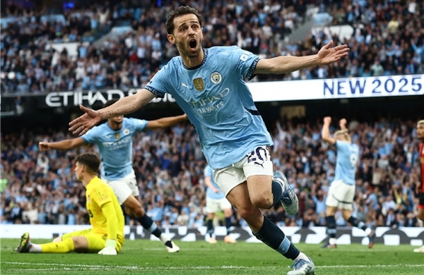 Man City chia tay De Bruyne bằng trận thắng đẹp trước Bournemouth