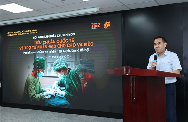 Hà Nội triển khai mô hình phòng, chống bệnh dại 