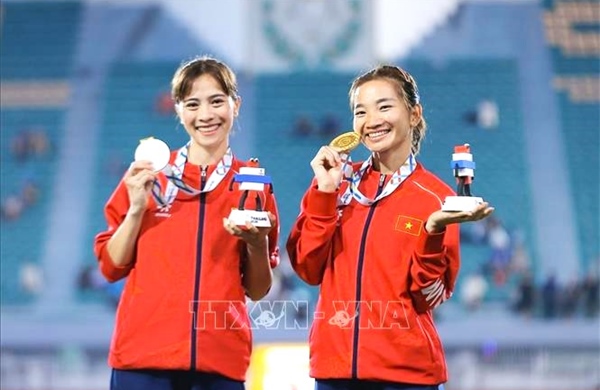 Tuyên dương và khen thưởng Đội tuyển Điền kinh Quốc gia