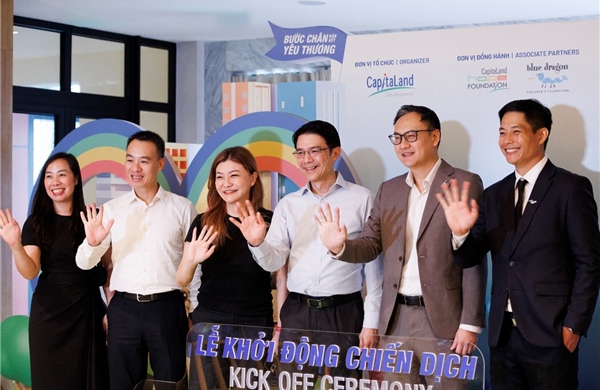 CapitaLand Development tiếp tục hành trình &#39;Bước chân gắn kết yêu thương&#39; lần 3