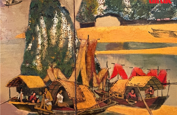 Khai mạc triển lãm tranh 'Hồn quê' kỷ niệm 100 năm ngày sinh của hoạ sĩ Hoàng Sùng 