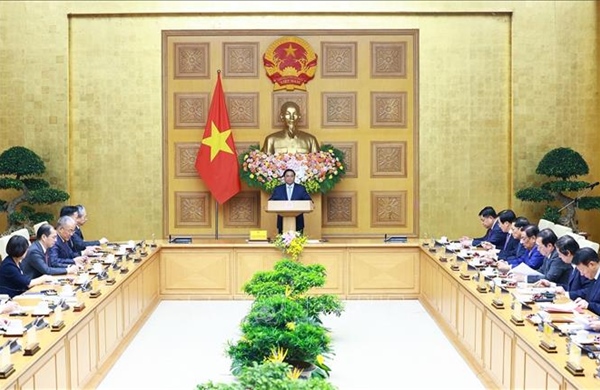 Thủ tướng chủ trì tọa đàm với Đoàn doanh nghiệp hàng đầu Trung Quốc 
