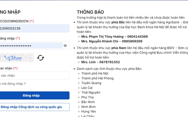 Tuyển sinh đại học 2025: Gia hạn thời gian mở hệ thống hỗ trợ tuyển sinh chung