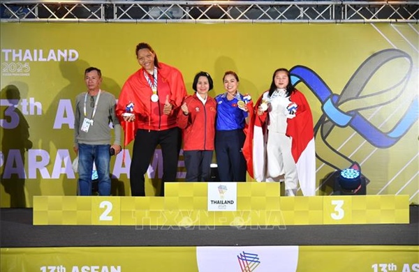 ASEAN Para Games 13: VĐV Nguyễn Thị Hải hoàn tất cú đúp HCV