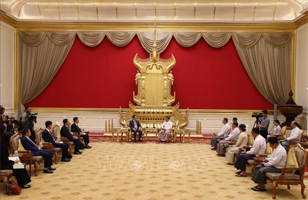 Phát triển mạnh mẽ, sâu sắc hơn quan hệ Đối tác hợp tác toàn diện Việt Nam - Myanmar