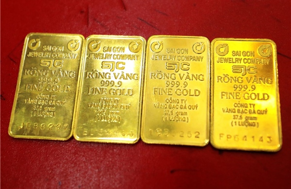 Giá vàng miếng chiều 11/12 giảm 200.000 đồng/lượng