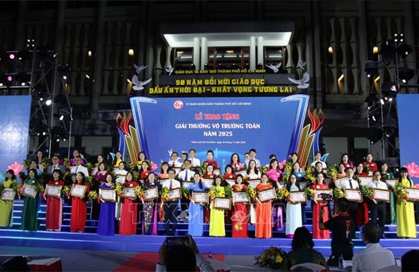 Thành phố Hồ Chí Minh vinh danh các nhà giáo tiêu biểu