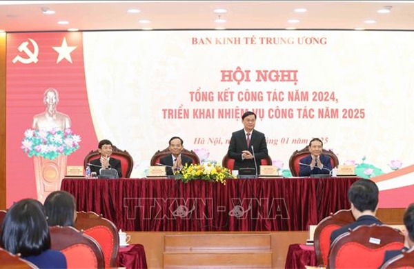 Ban Kinh tế Trung ương triển khai nhiệm vụ công tác năm 2025