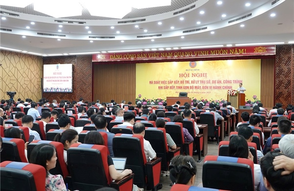 Xử lý dứt điểm tài sản công dôi dư sau sắp xếp đơn vị hành chính