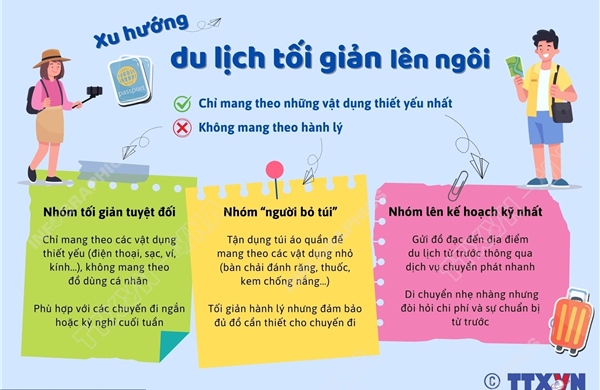 Xu hướng du lịch tối giản lên ngôi