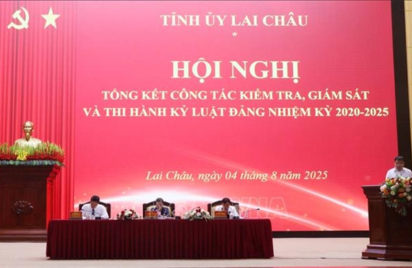 Lai Châu: Đổi mới mạnh mẽ tư duy, cách thức kiểm tra và giám sát trong Đảng