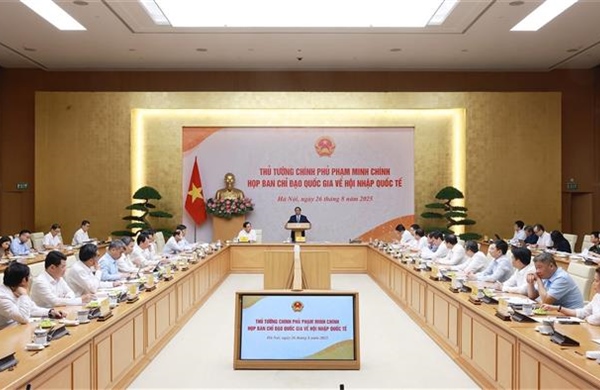 Thủ tướng Phạm Minh Chính chủ trì họp Ban Chỉ đạo quốc gia về hội nhập quốc tế