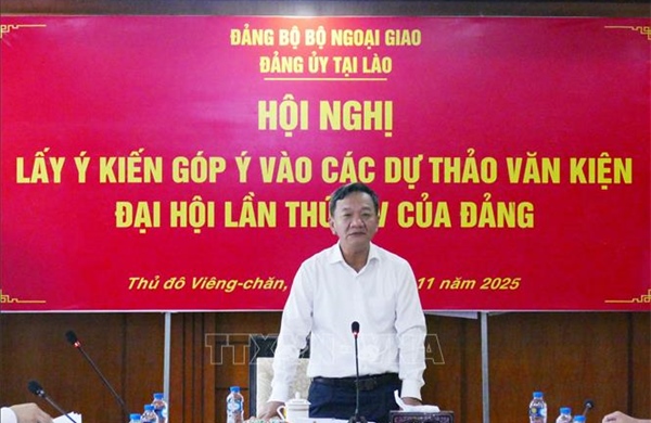 Niềm tin và kỳ vọng của cộng đồng người Việt tại Lào đối với Đại hội XIV của Đảng