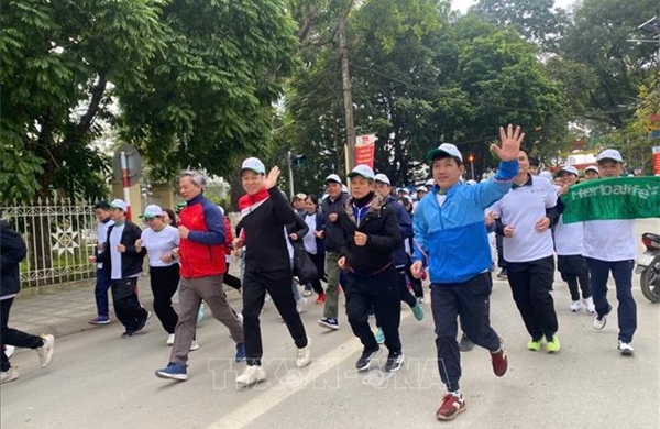 1.000 người tham gia lan tỏa tinh thần toàn dân tập thể dục