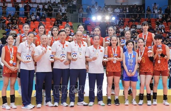 SEA Games 33: VĐV Thái Lan khâm phục đội tuyển bóng chuyền nữ Việt Nam