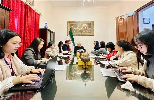 Đại biện lâm thời Iran tại Việt Nam: Trân trọng vai trò tích cực, quan điểm của Việt Nam trong ủng hộ hòa bình