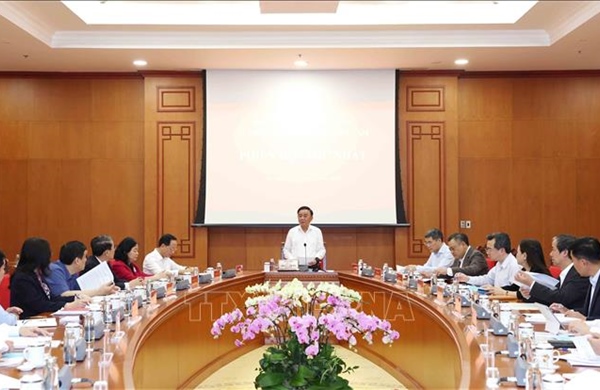 Phiên họp thứ nhất Ban Chỉ đạo Trung ương về phát triển văn hóa Việt Nam