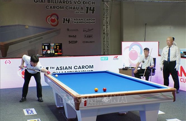 Khởi tranh Giải Billiards vô địch Carom châu Á 2026