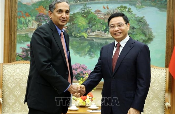 Phó Thủ tướng Nguyễn Văn Thắng tiếp Giám đốc IMF khu vực châu Á - Thái Bình Dương
