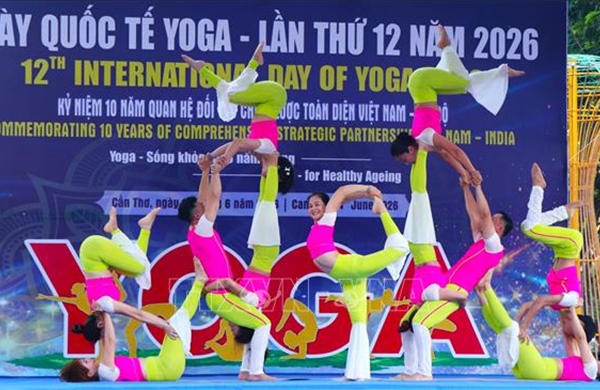 Lan tỏa phong trào luyện tập Yoga trong cộng đồng