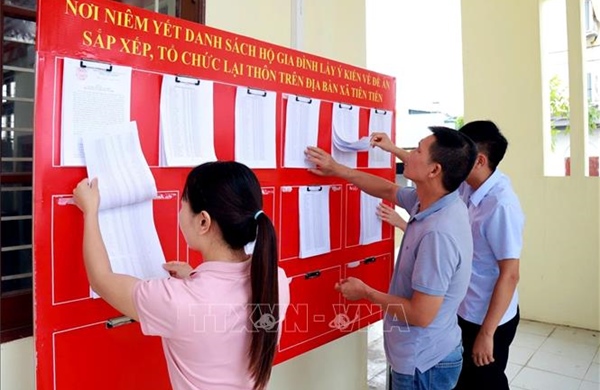 Sắp xếp thôn, tổ dân phố: Hưng Yên coi trọng tính dân chủ, bản sắc