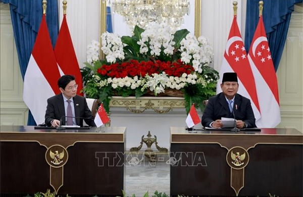 Indonesia, Singapore thúc đẩy hợp tác toàn diện, củng cố liên kết ASEAN