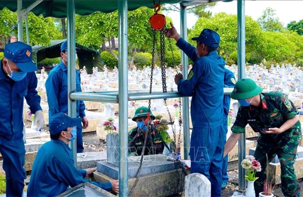 Sáng tạo trong quy trình lấy mẫu ADN liệt sĩ