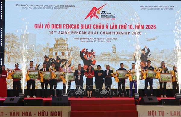 Khai mạc giải vô địch Pencak Silat Châu Á lần thứ 10 năm 2026